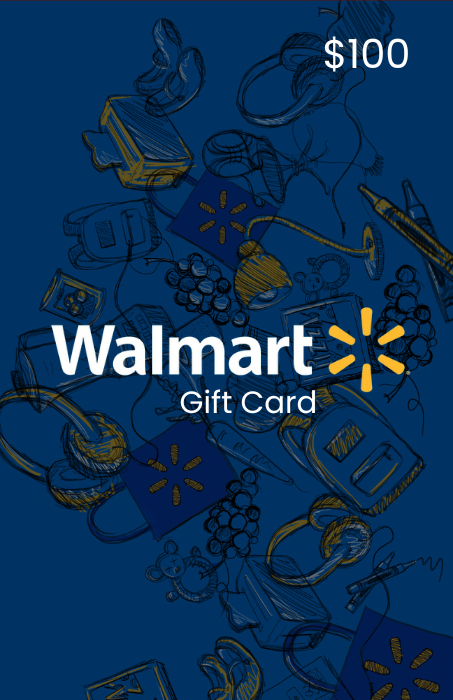 Get $100 Walmart Gift Card